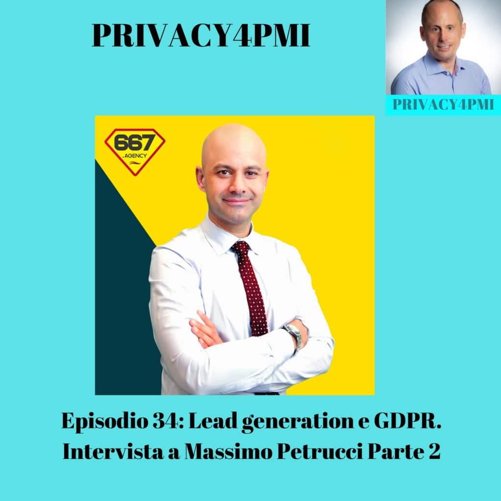 Lead Generation e GDPR: intervista a Massimo Petrucci Parte 2. Sito web e GDPR secondo gli imprenditori.